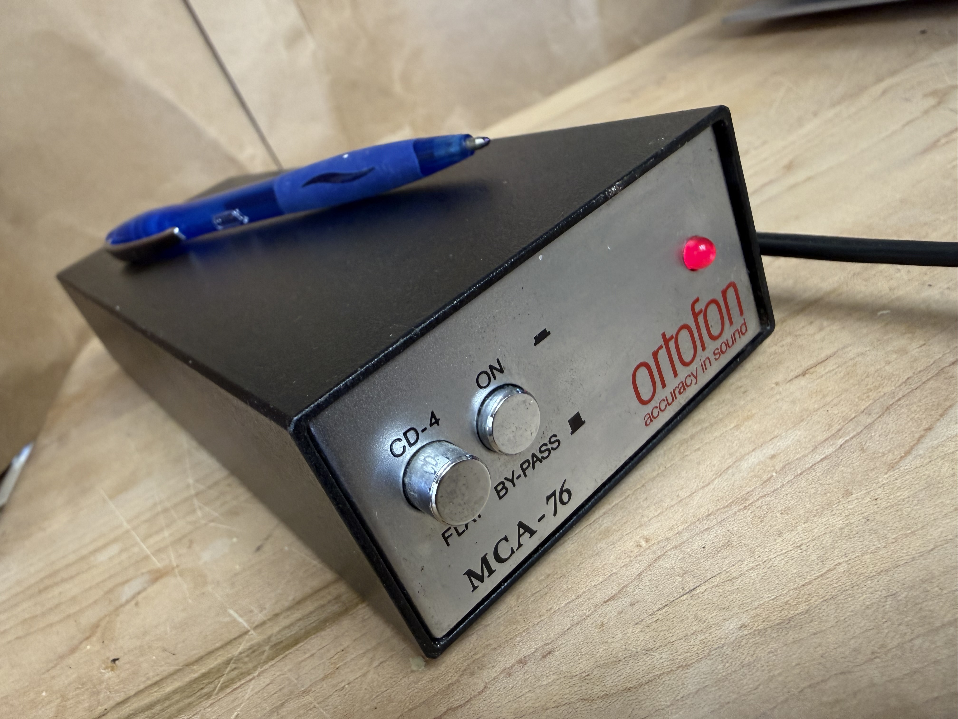Ortofon MCA-76 Preamp Full View